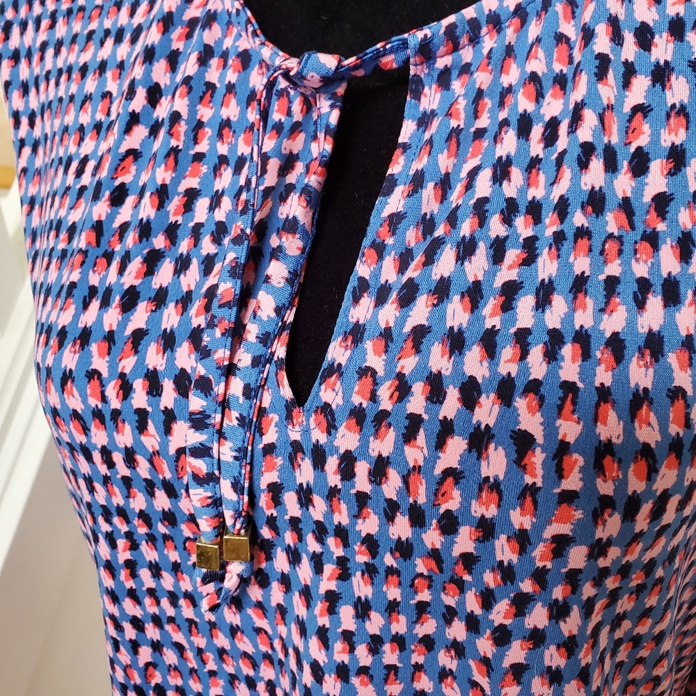 Multicolor Patterned Long Sleeve Top - Picture 2 of 3